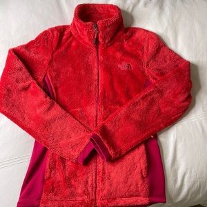 The North Face Fleece Jacket Red Size Small